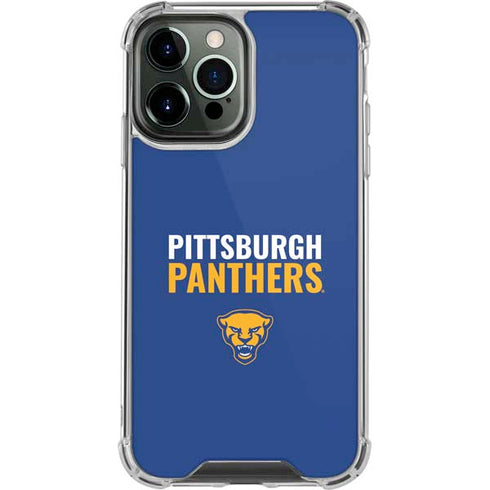 University of Pittsburgh Panthers iPhone 13 Pro Max Clear Case